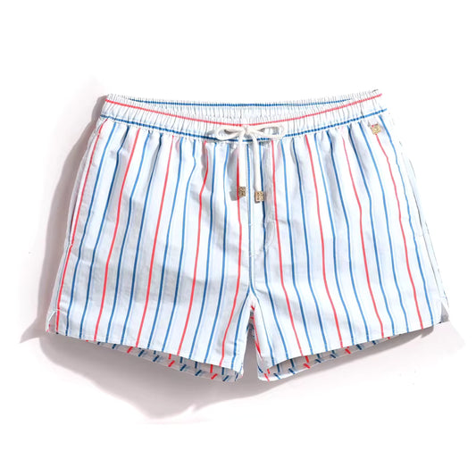 Shorts Mare Righe Multicolor Uomo